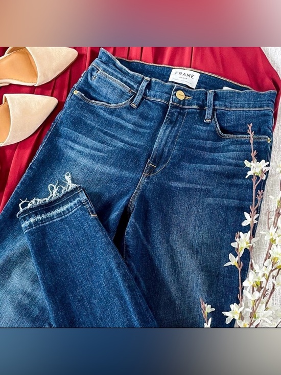 Frame Denim Denim - FRAME le high skinny jeans.